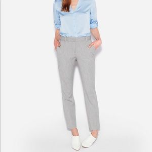 Express Columnist Dress Pants in Light Gray